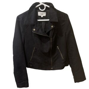 Suede Black Jacket